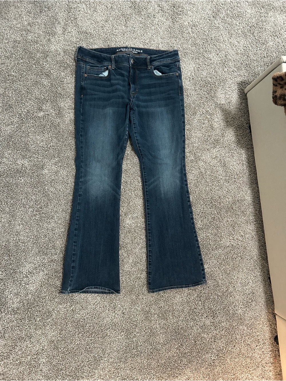 American Eagle Outfitters Dark Blue Flare Jeans